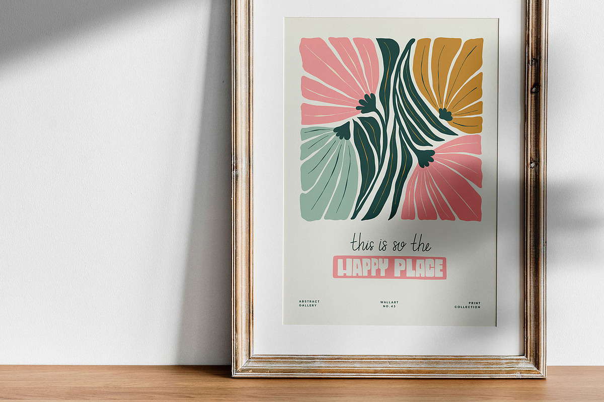 Modern Flora | Wall Art Creator, an Object Graphic by Leleka.Store (Photo 13 of 20)