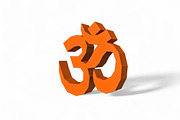 Om Wall art - 3d papercraft, a Print Template by PAPER amaze (Thumbnail 3 of 5)