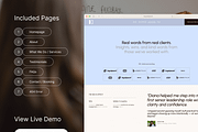 Coaching/Consulting Website Template, a Squarespace Template by WebInAWeek (Thumbnail 2 of 7)