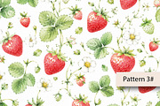 Strawberry Seamless Pattern, a Pattern Graphic by Villa 11 Estudio (Thumbnail 4 of 13)