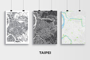 5 maps of Southeast Asia cities, an Education Illustration by MaximGertsen (Thumbnail 6 of 10)