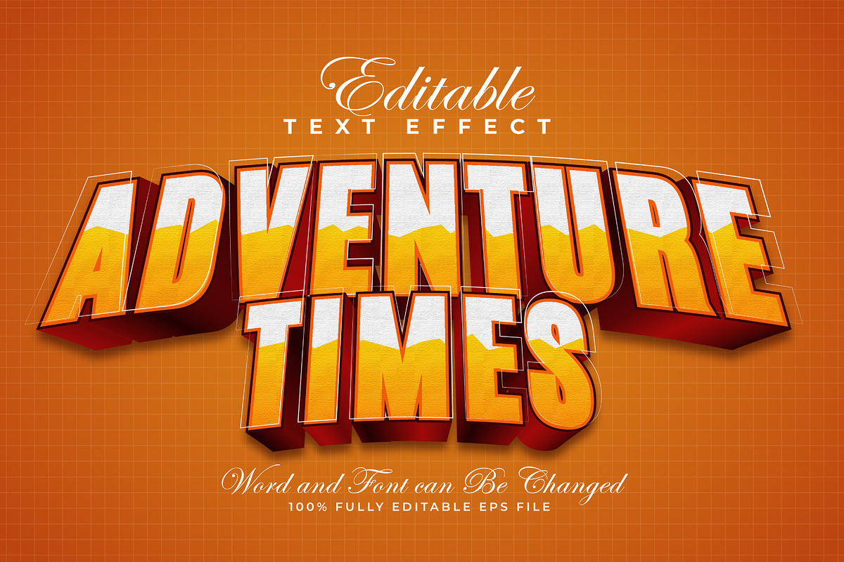 Jungle 3D Text Effect Style | EPS, a Layer Style Add-On by padilah_a (Photo 2 of 2)