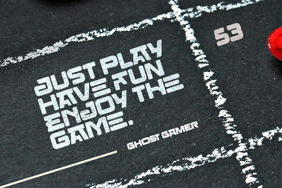Ghost Gamer - Gentle Display Font, a Sans Serif Font by Grontype (Photo 7 of 10)