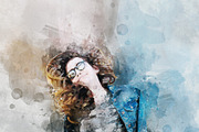 Splash Watercolor Photoshop Action, an Action Add-On by AndriyFM (Thumbnail 3 of 15)