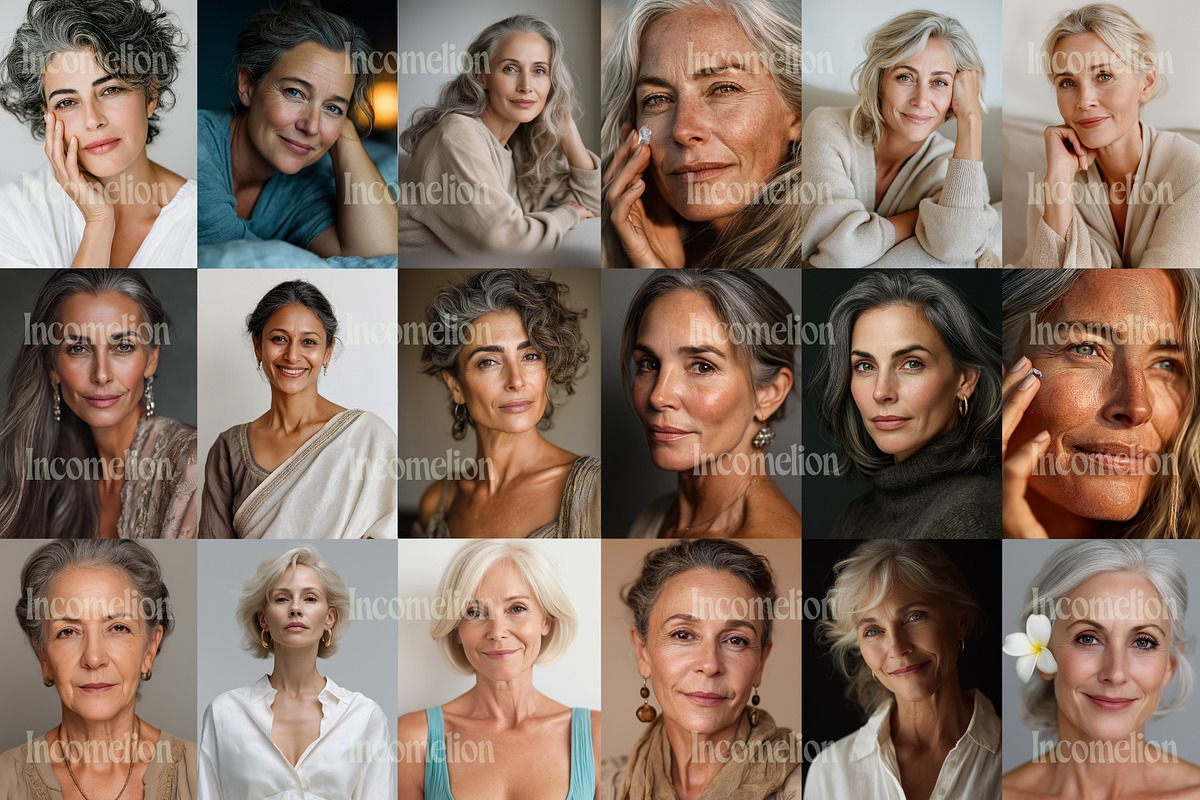 65 Mature Beauty Stock Photos, a Person Photo by Incomelion (Photo 8 of 10)