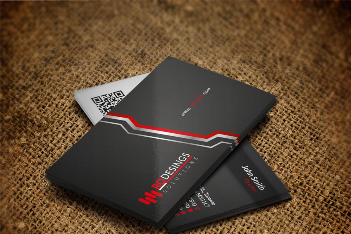 Corporate Business Card 16, a Business Card Template by RQ Designs (Photo 2 of 5)