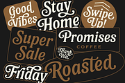Bailers - Handwritten Swashes Font, a Script Font by Luna Shop (Thumbnail 7 of 8)