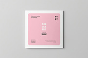 Four Fold Square Brochure Mock-up, an Advertising Mockup by zippypixelstudio (Thumbnail 5 of 13)