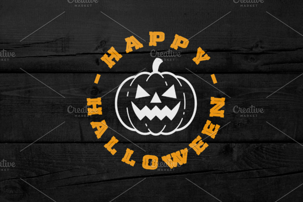 Happy Halloween, a Branding & Logo Template by Ezepov (Photo 1 of 2)