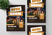 Open House Flyer, a Flyer Template by Annora Studio (Thumbnail 4 of 6)