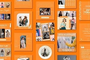 Fashion Social Media Canva Templates