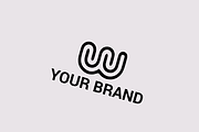 Letter W Logo, a Branding & Logo Template by erikadesign (Thumbnail 2 of 3)