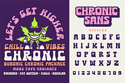 Chronic Sans Font Family, a Font by Brethrendesignco (Thumbnail 1 of 6)