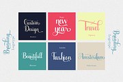 Katharine Calligraphy Modern, a Script Font by Teweka (Thumbnail 5 of 8)