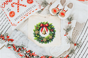 Grass Wreath Christmas Sublimation, an Illustration by CreationArt (Thumbnail 4 of 6)