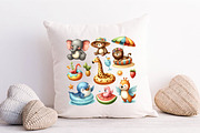 Summer Animals on Float Sublimation, a Graphic by CitraGraphics (Thumbnail 4 of 6)