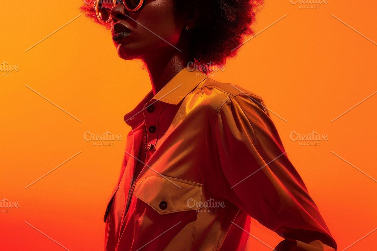 109 Fashion models in sunglasses, a Beauty & Fashion Photo by Handmadefont (Photo 109 of 113)