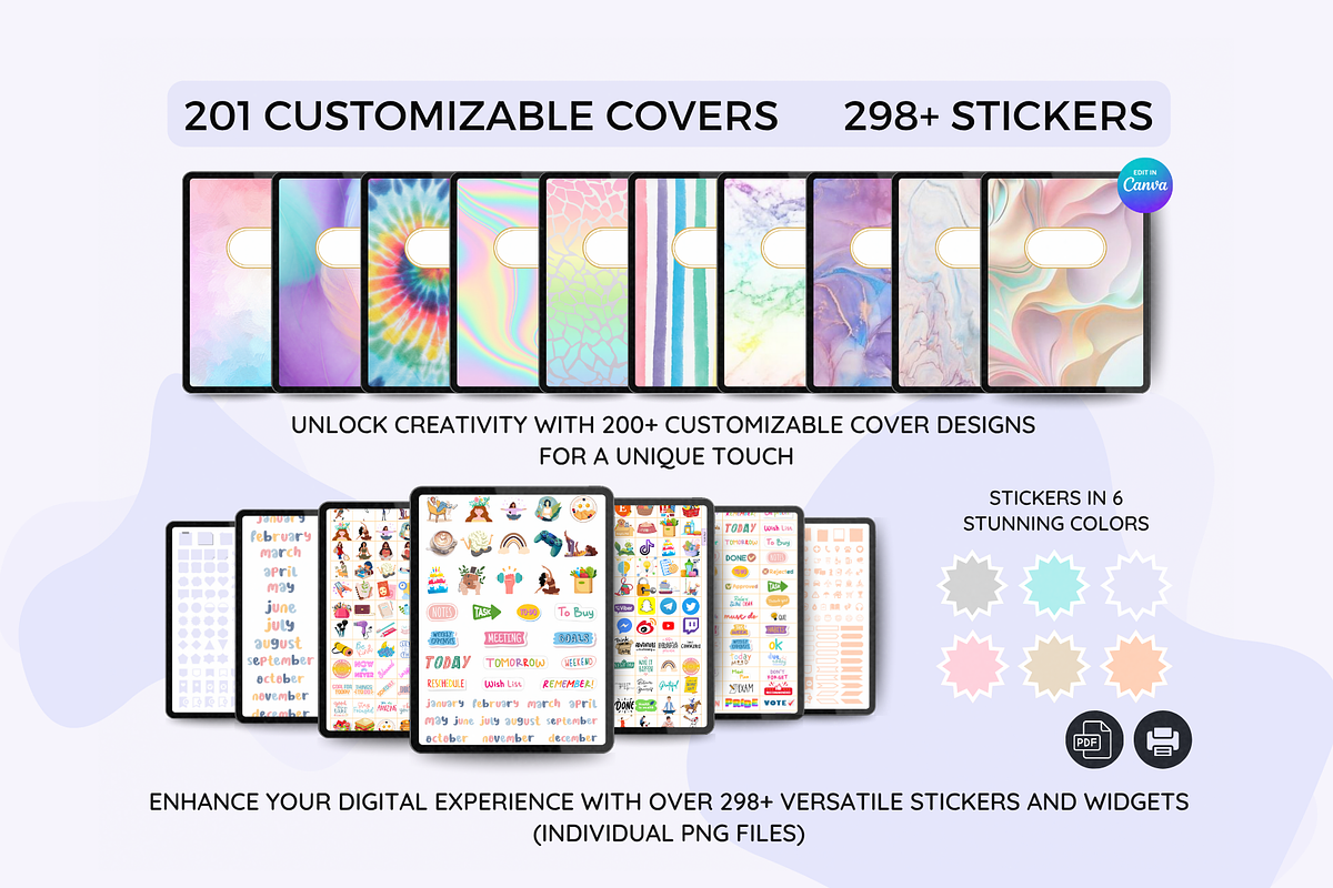 Digital Notebook Planner for Notes preview 5