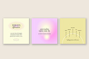 Sherbet Instagram Templates, a Social Media Template by denofdreamers (Thumbnail 5 of 6)