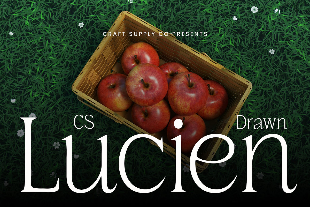 CS Lucien Drawn, a Serif Font by Craft Supply Co. (Photo 1 of 8)
