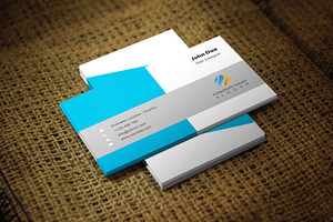 Blurish Corporate Business Card