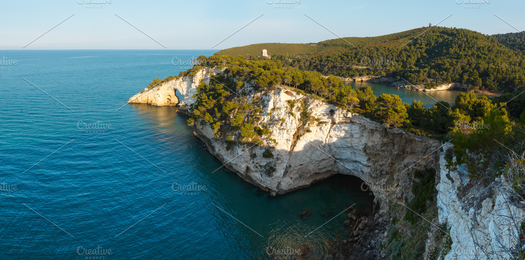 Summer Arch of San Felice, Italy, a Nature Photo by YuriyB