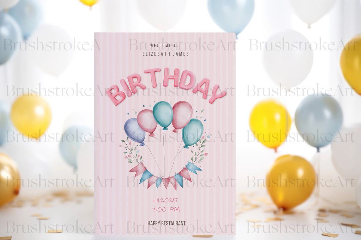 Balloon Clipart, Wedding Balloon PNG, an Object Illustration by BrushstrokeArtGB (Photo 9 of 9)