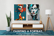 Painting a Portrait, a Decorative Illustration by Digital Art Creations (Thumbnail 4 of 7)