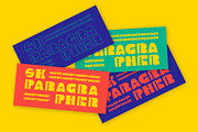 SK Paragrapher — Heavy Modern Font, a Font by Shriftovik Type Foundry (Thumbnail 7 of 10)