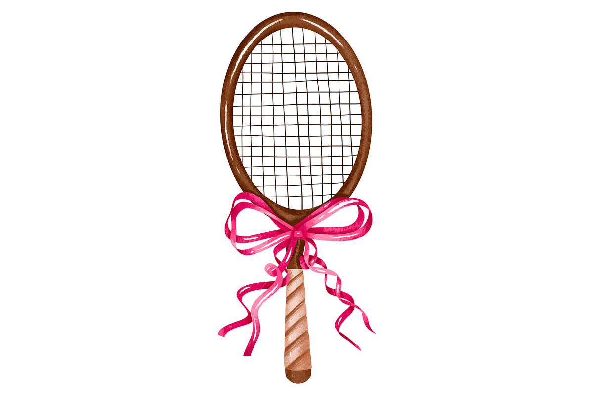 Hand Drawn Tennis Clipart Set, an Object Graphic by the_myro (Photo 7 of 13)