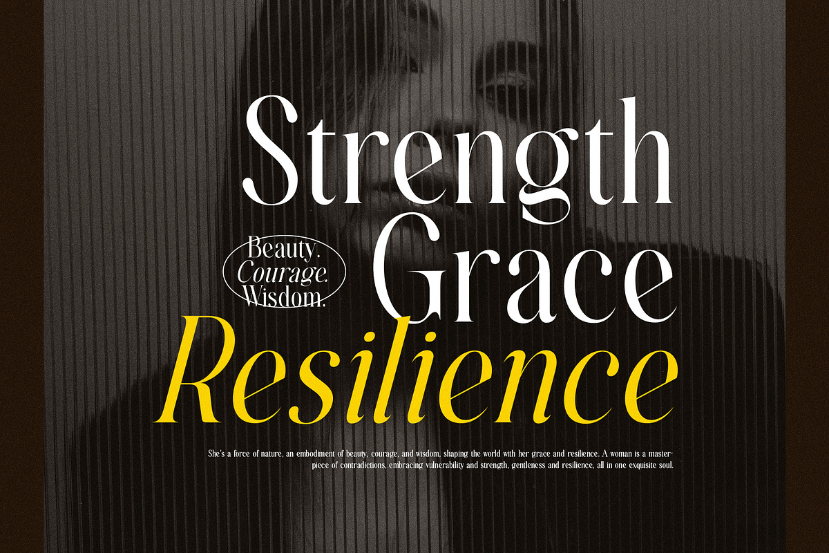 Nother Gambus Family Serif Font, a Serif Font by Graphicxell (Photo 4 of 8)