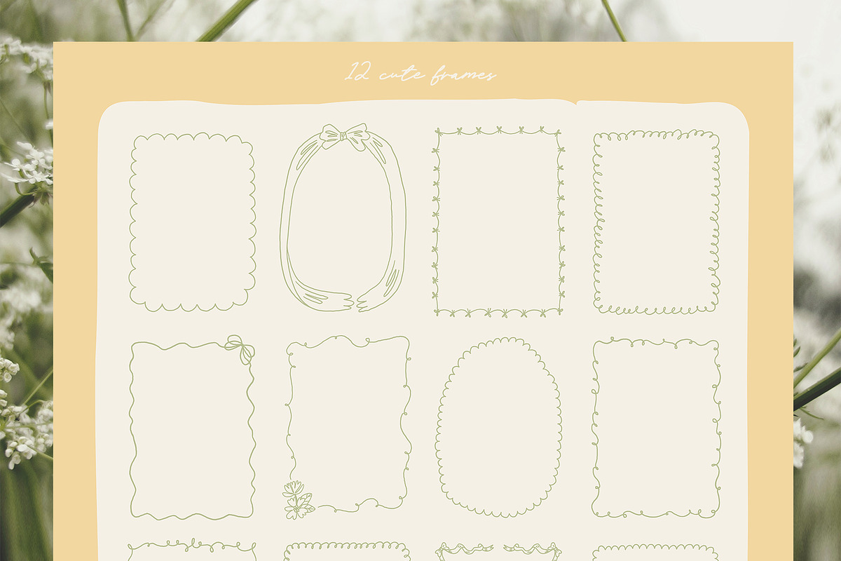 4 Seasons Cottagecore Cipart Bundle, a Seasonal Illustration by Cute Atelier (Photo 33 of 36)
