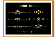 Vintage set of decorative elements, a Decorative Illustration by RODINA (Thumbnail 3 of 3)
