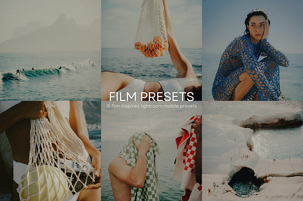 15 FILM LIGHTROOM MOBILE PRESETS