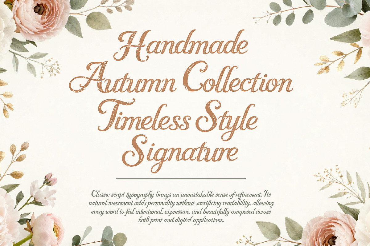 Bravitura Script - Rustic Elegance, a Script Font by HypeWorksCo (Photo 11 of 15)