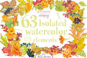 BUNDLE Golden-Yellow Flowers -85%, an Illustration by watercolorwild.graphics (Thumbnail 5 of 12)