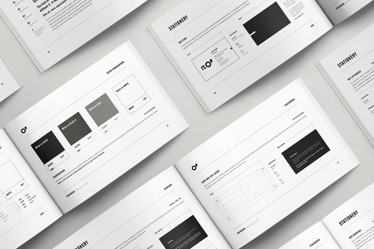 NEO | Brand Guidelines, a Brochure Template by Studio Bons (Photo 25 of 35)