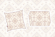 Cream Beige Geometric Ethnic Pattern, a Pattern Graphic by ThaiByGaew (Thumbnail 3 of 5)
