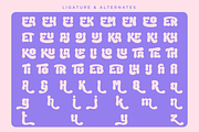 Lakotha - Bubble Ligature Font, a Sans Serif Font by Say Studio (Thumbnail 11 of 12)