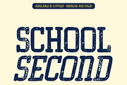 CS Akrone Stamp, a Slab Serif Font by Craft Supply Co. (Thumbnail 2 of 8)