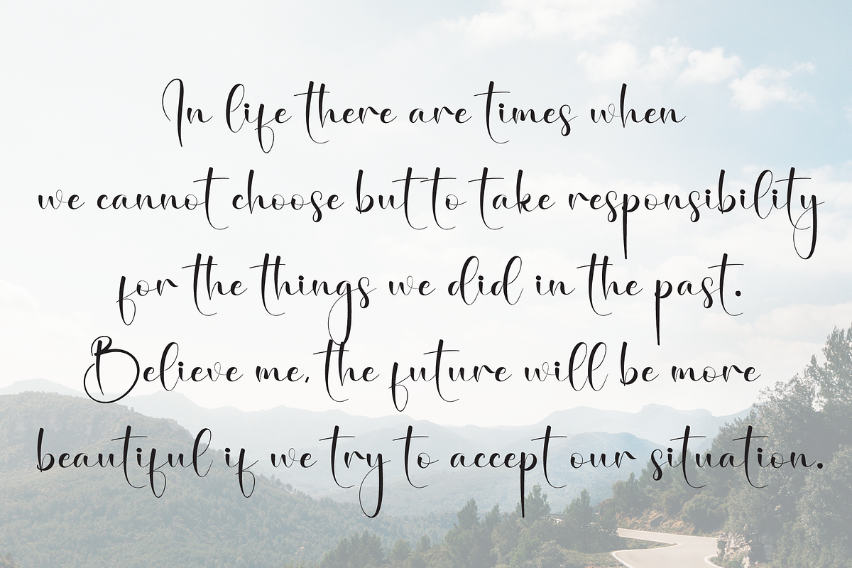 Overtimes | Script Font, a Handwritten Font by Scratchones (Photo 6 of 9)