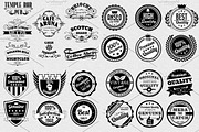 300++ Retro Labels and Badges Bundle, a Branding & Logo Template by Arys Design (Thumbnail 7 of 12)