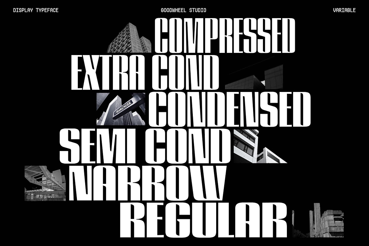 GW Lazor Font Family, a Sans Serif Font by Goodwheel Studio (Photo 3 of 14)