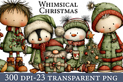 Whimsical christmas clipart, an Illustration by Designworld (Thumbnail 1 of 6)