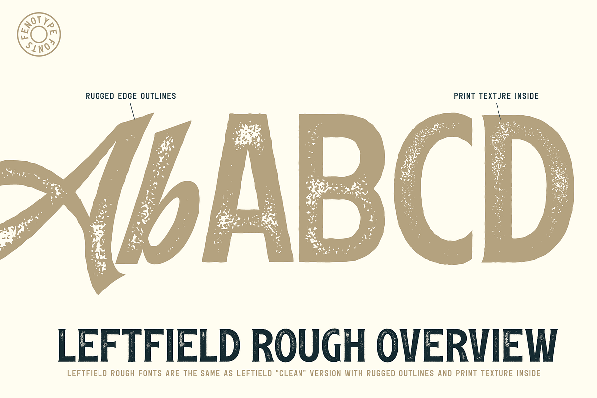 Leftfield Script, Sans & Serif, a Serif Font by Fenotype (Photo 9 of 9)