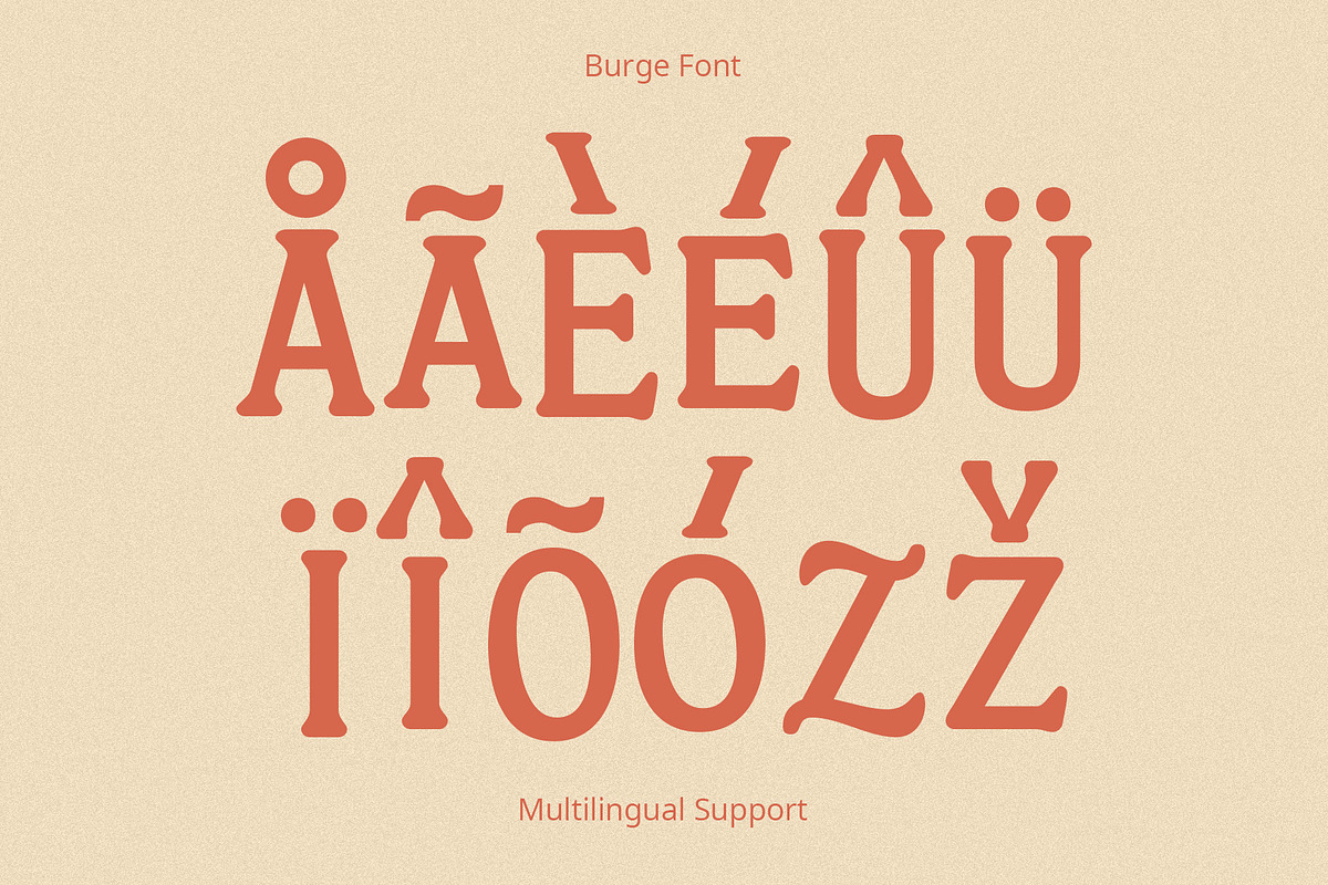 Burge – Cute Serif, a Serif Font by Craft Supply Co. (Photo 8 of 8)