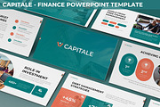 Capitale - Finance Powerpoint, a Presentation Template by SlideFactory (Thumbnail 1 of 4)
