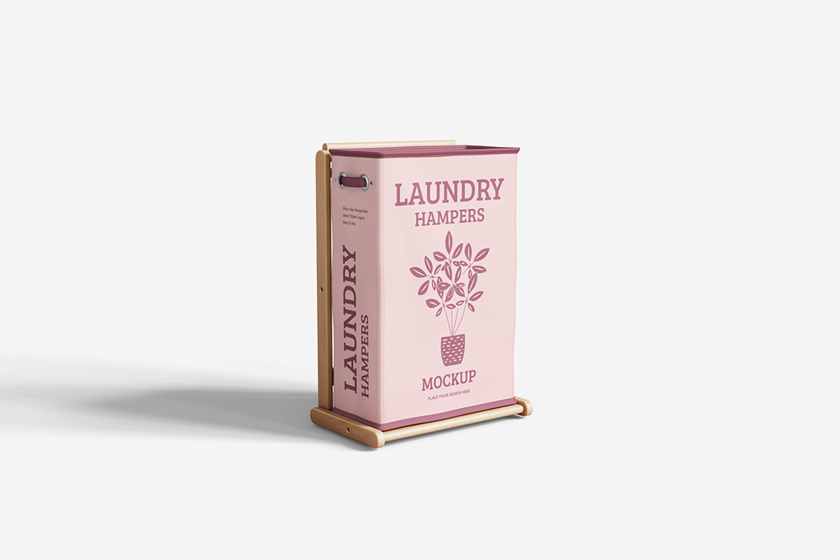 Laundry Hampers Mockup, a Product Mockup by bimockup (Photo 5 of 6)