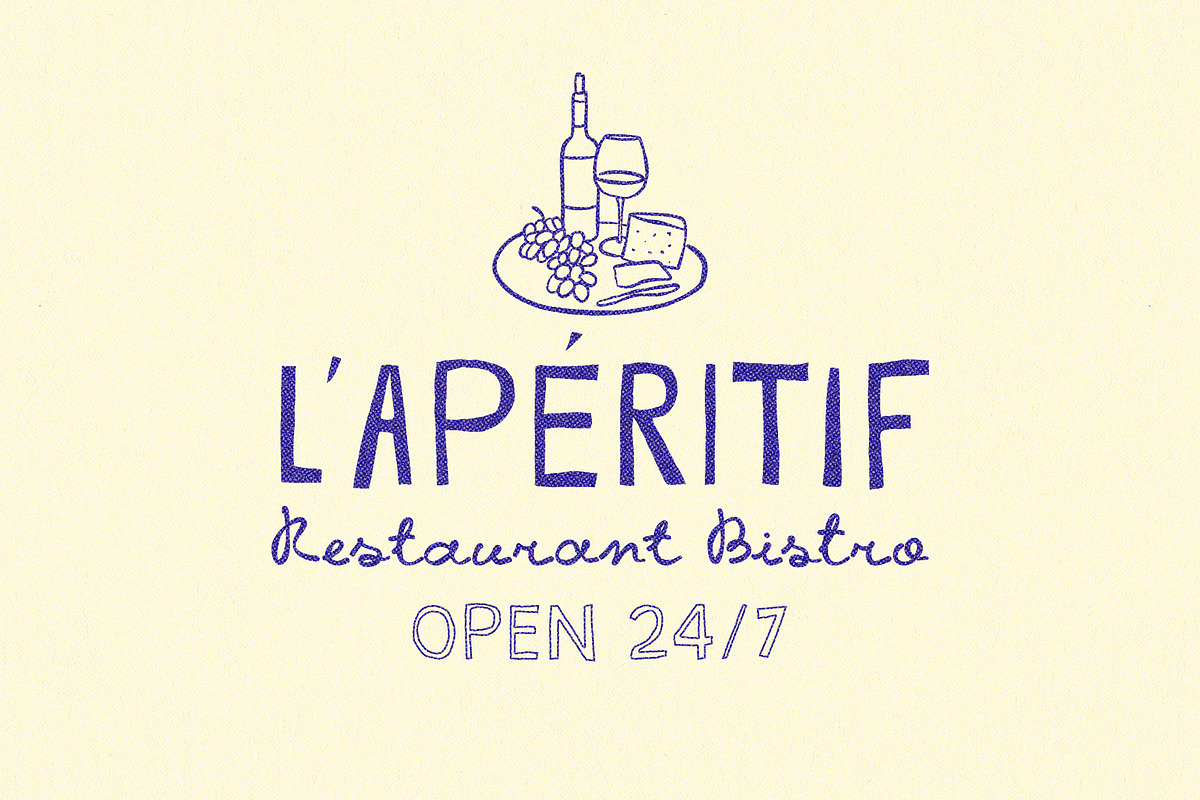 French Aperitif Quirky Font Family, a Handwritten Font by Ayya Studio (Photo 16 of 18)