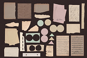 Analog Fragments: Paper & Denim, a Texture Graphic by Lidberia (Thumbnail 7 of 14)